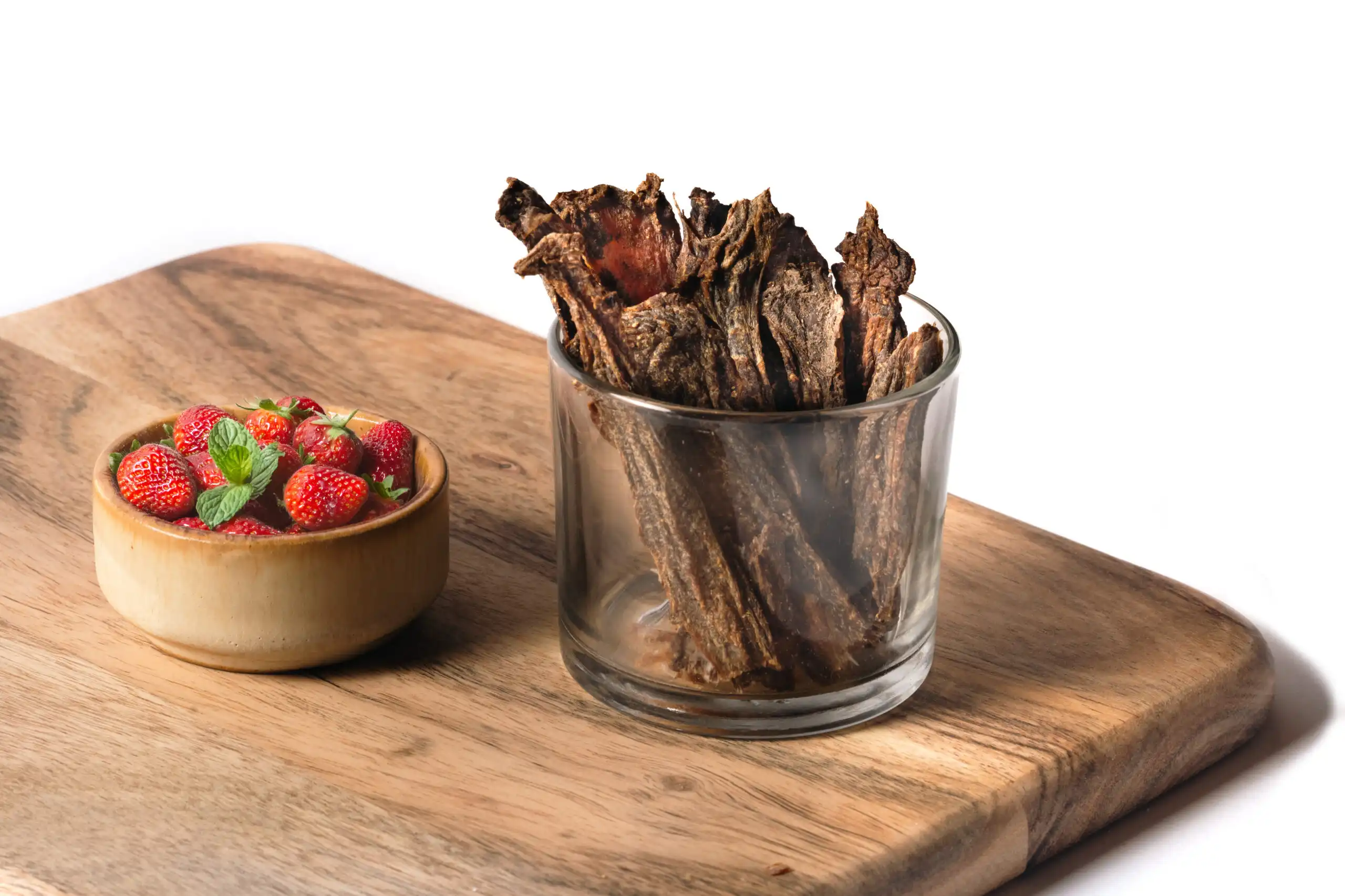 Strawberry Sauce Infused Buffalo Jerkies - Image 2