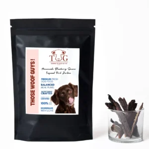 Blueberry Sauce Infused Pork Jerkies