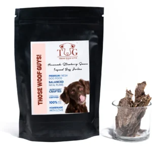 Strawberry Sauce Infused Buffalo Jerkies